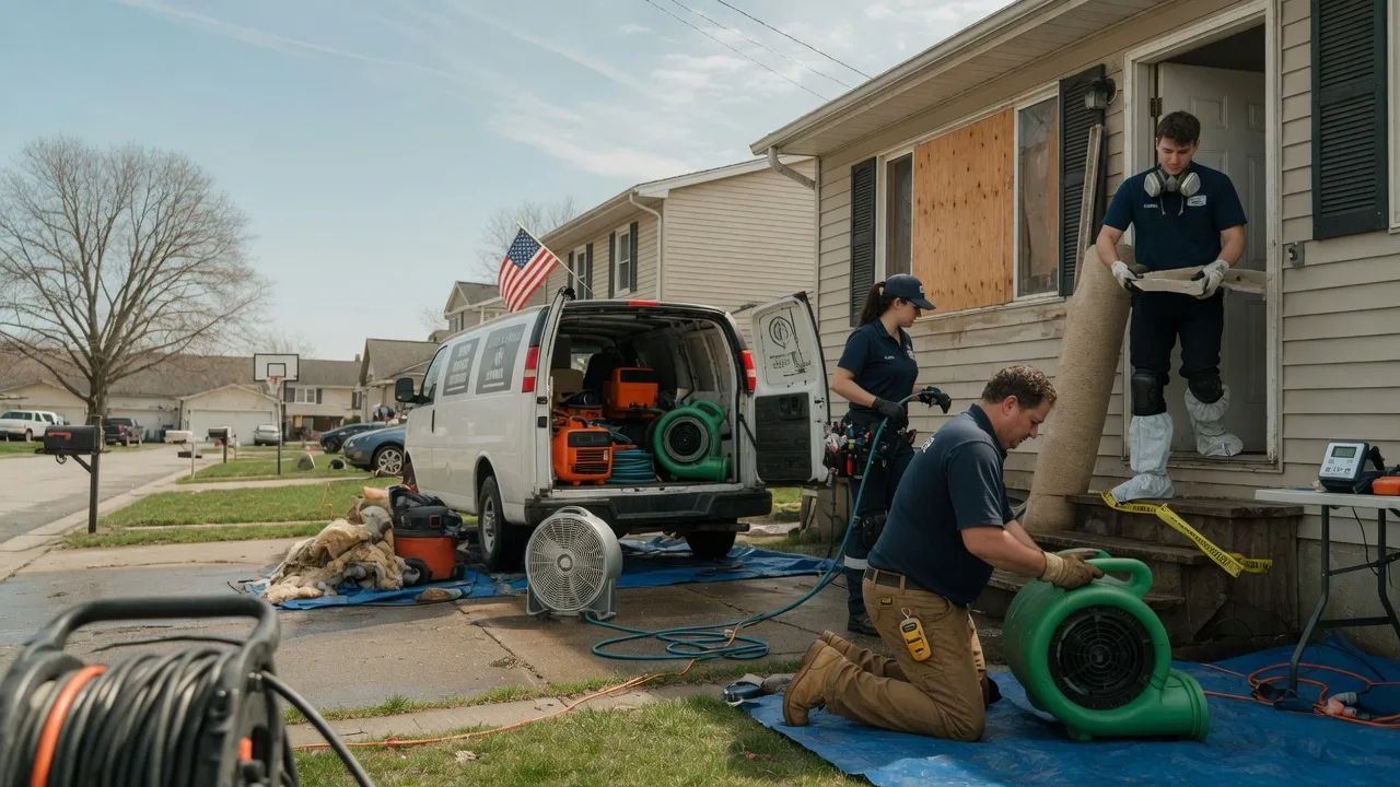 Water Damage Restoration in Deerfield, VA near me